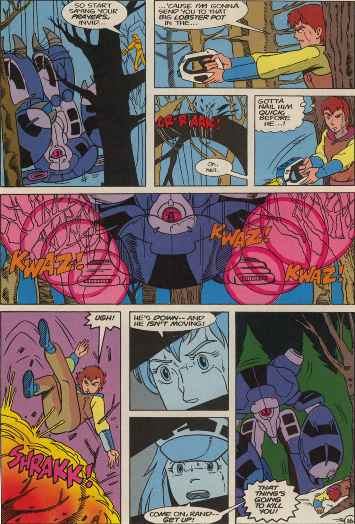 Read online Robotech The New Generation comic -  Issue #17 - 20