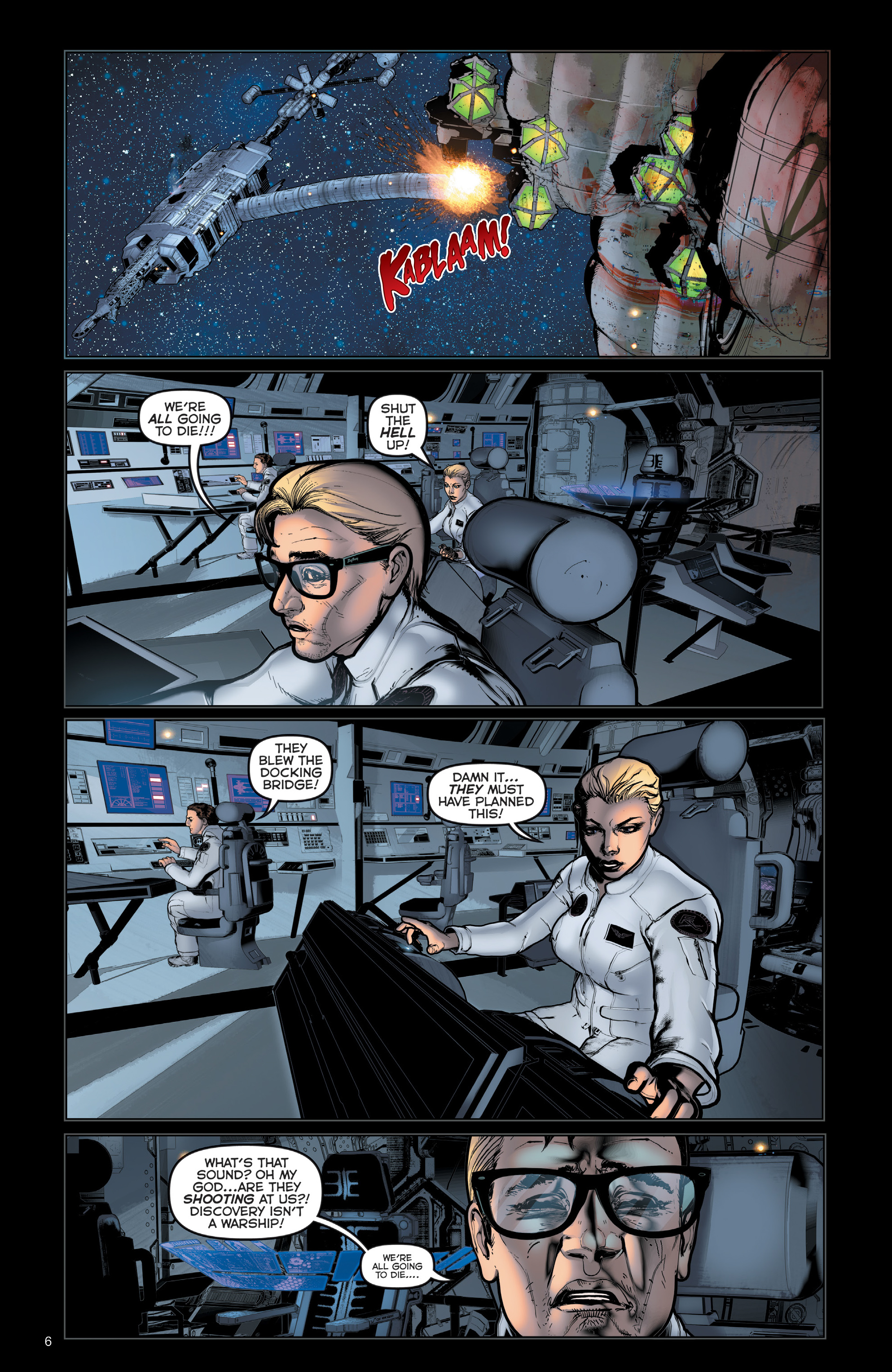 Read online Faster than Light comic -  Issue #5 - 8
