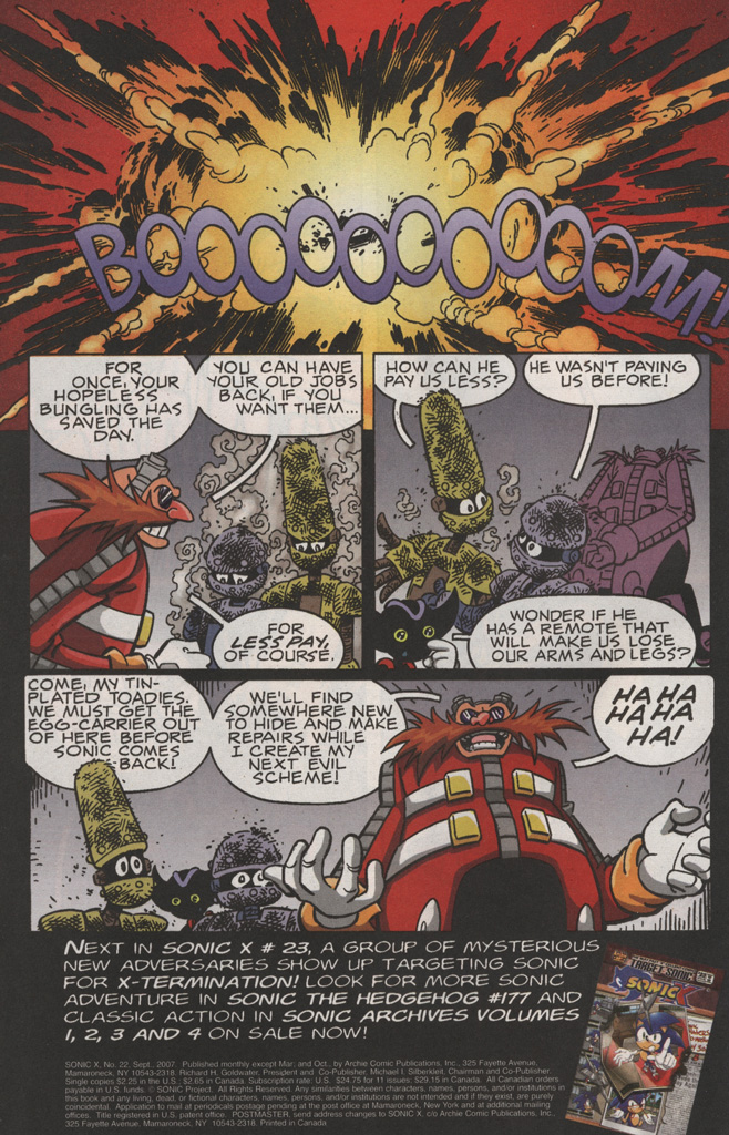 Read online Sonic X comic -  Issue #22 - 34