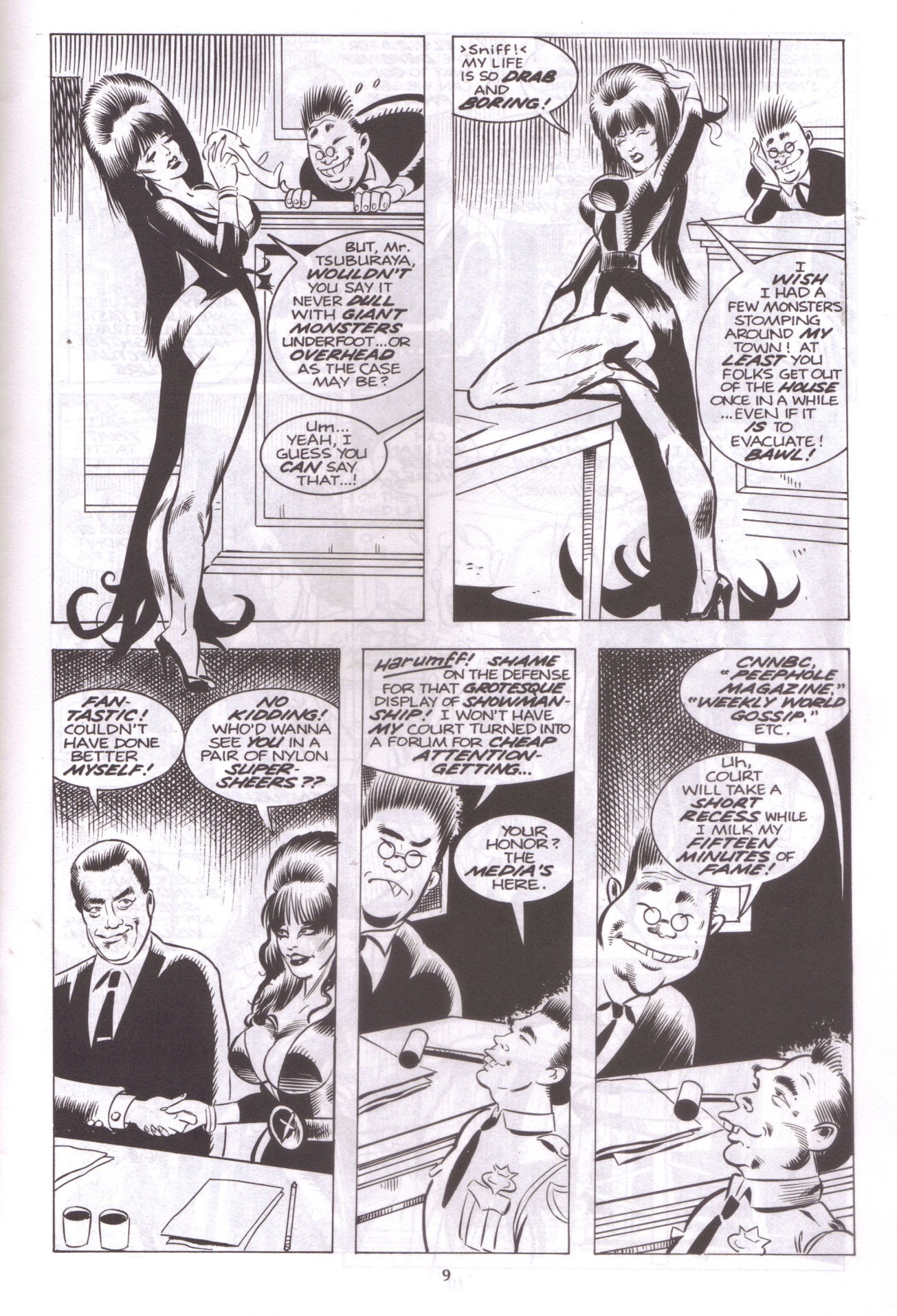 Read online Elvira, Mistress of the Dark comic -  Issue #29 - 11