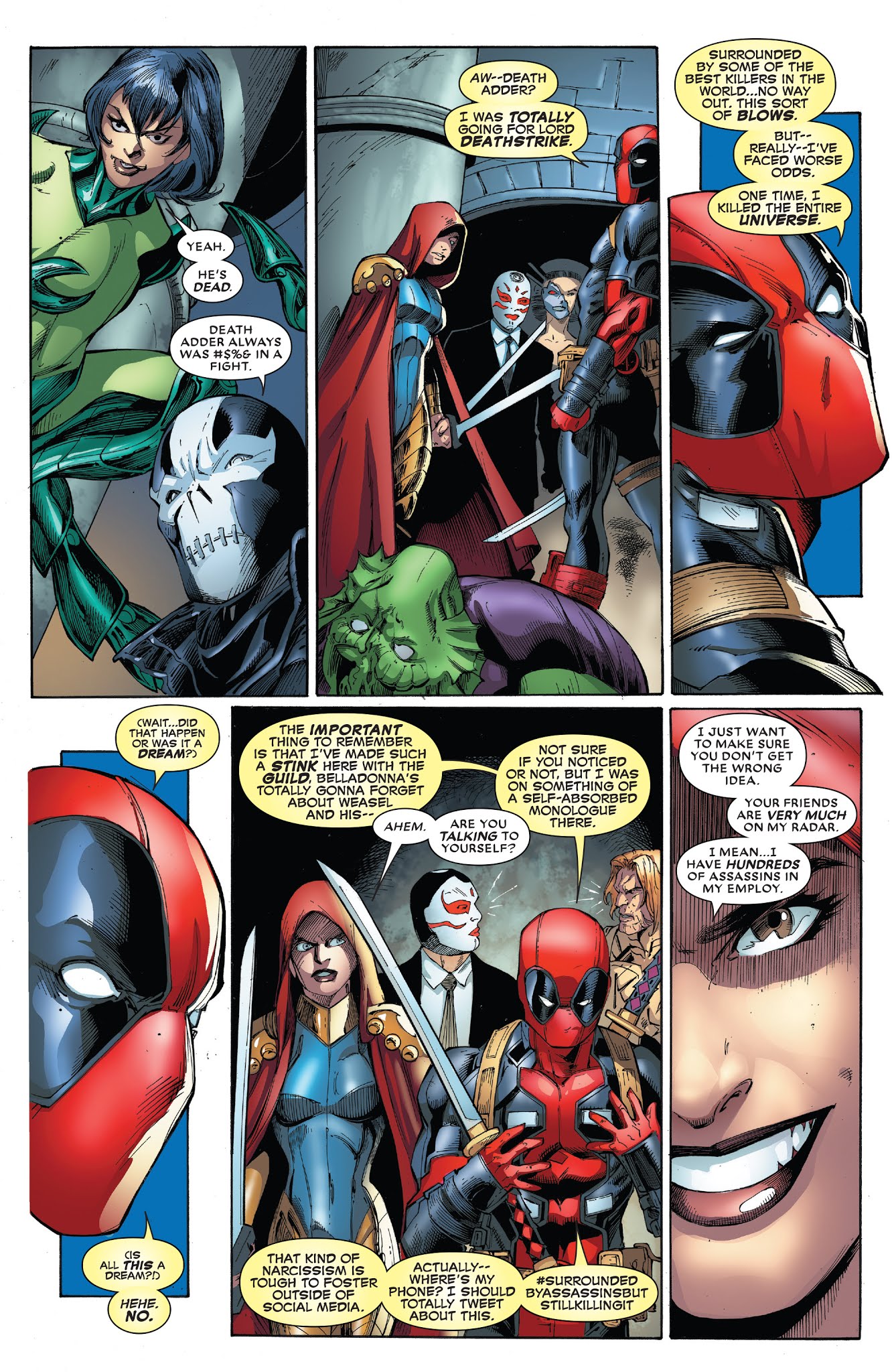 Read online Deadpool: Assassin comic -  Issue #5 - 9