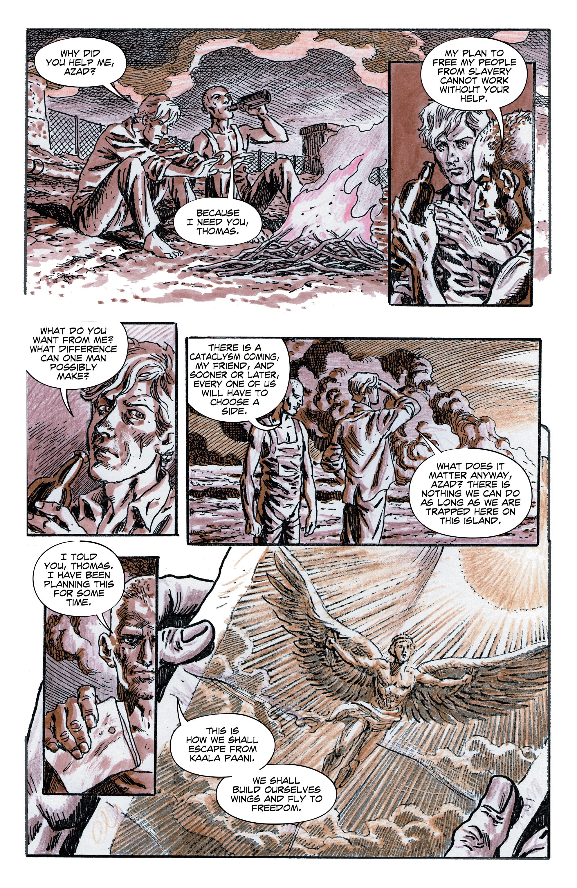 Read online Empire of Blood comic -  Issue #3 - 6