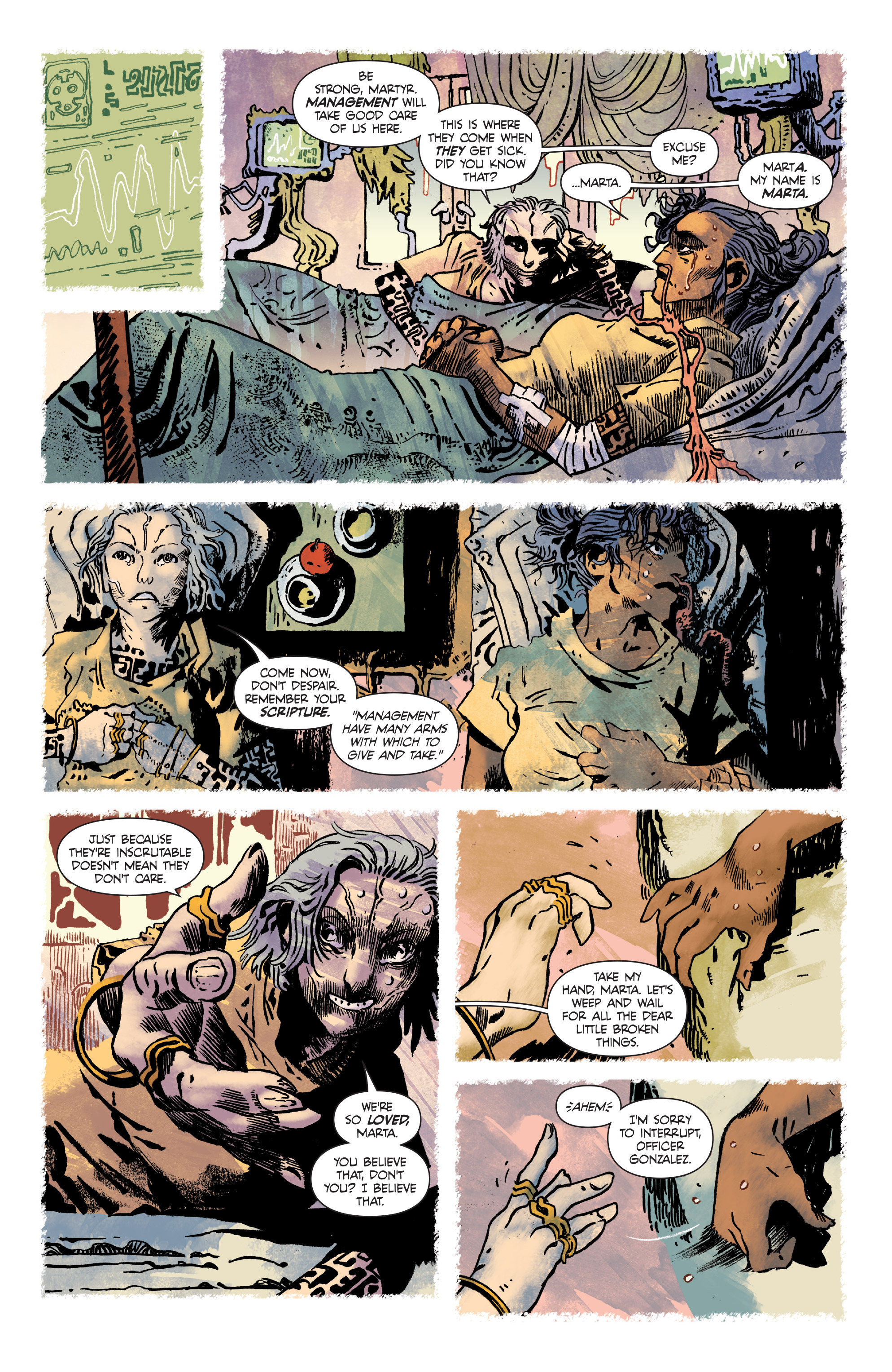 Read online Paknadel & Trakhanov's Turncoat comic -  Issue #1 - 4