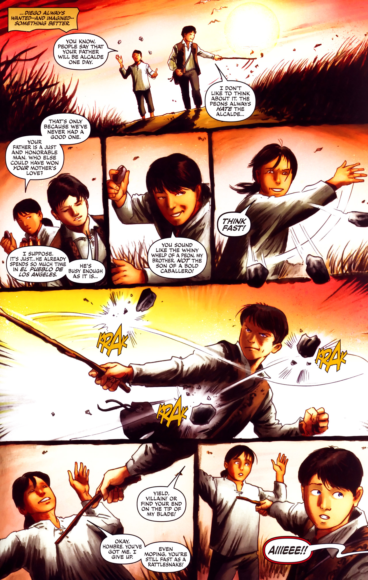 Read online Zorro (2008) comic -  Issue #1 - 10