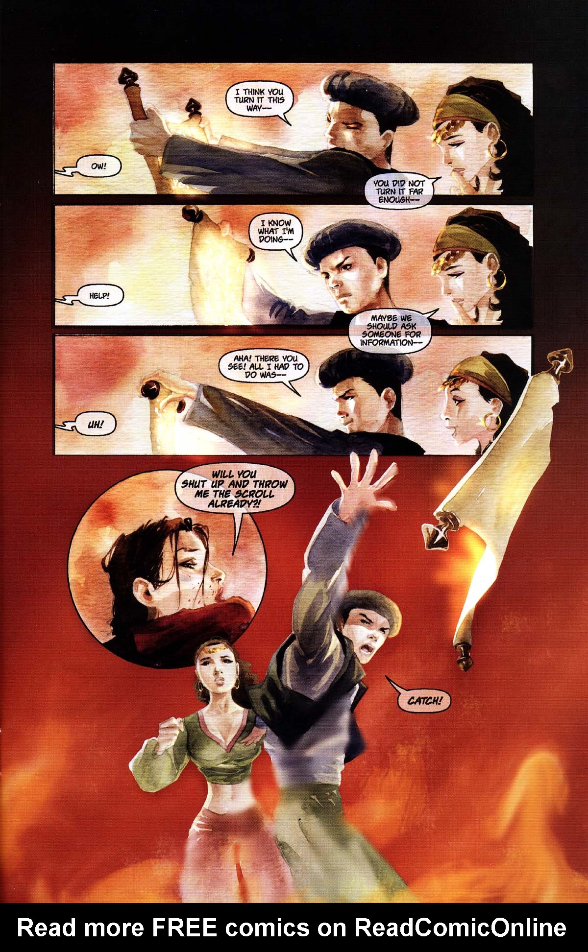 Read online Tomb Raider: Arabian Nights comic -  Issue # Full - 36
