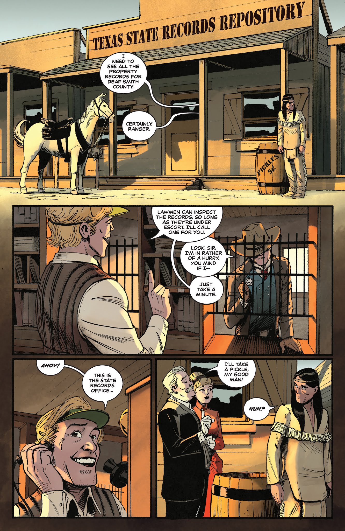 Read online The Lone Ranger (2018) comic -  Issue #2 - 7