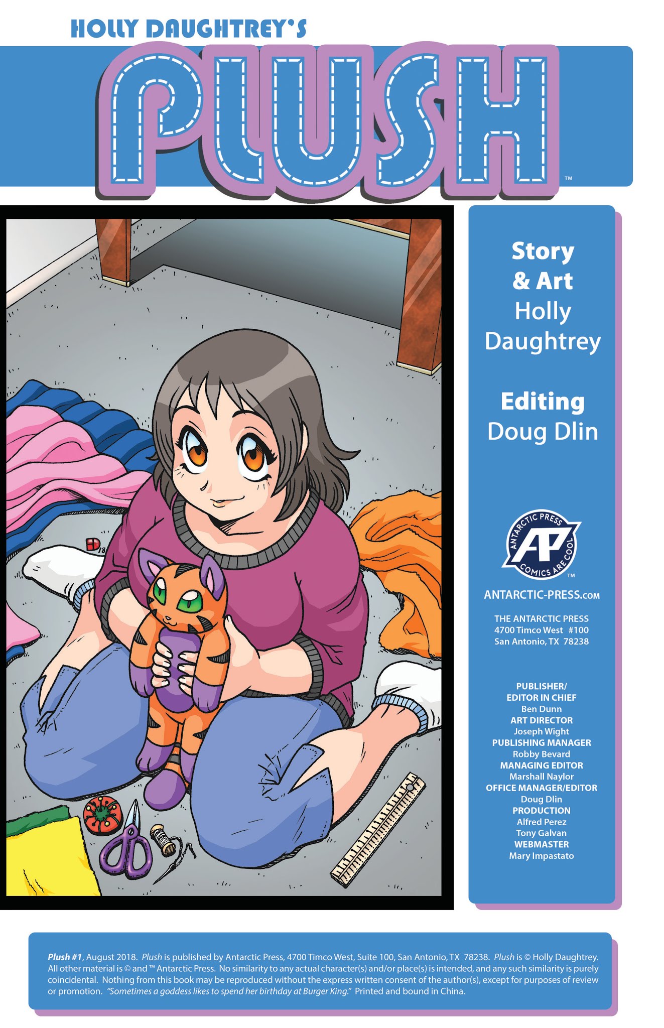 Read online Plush comic -  Issue #1 - 2