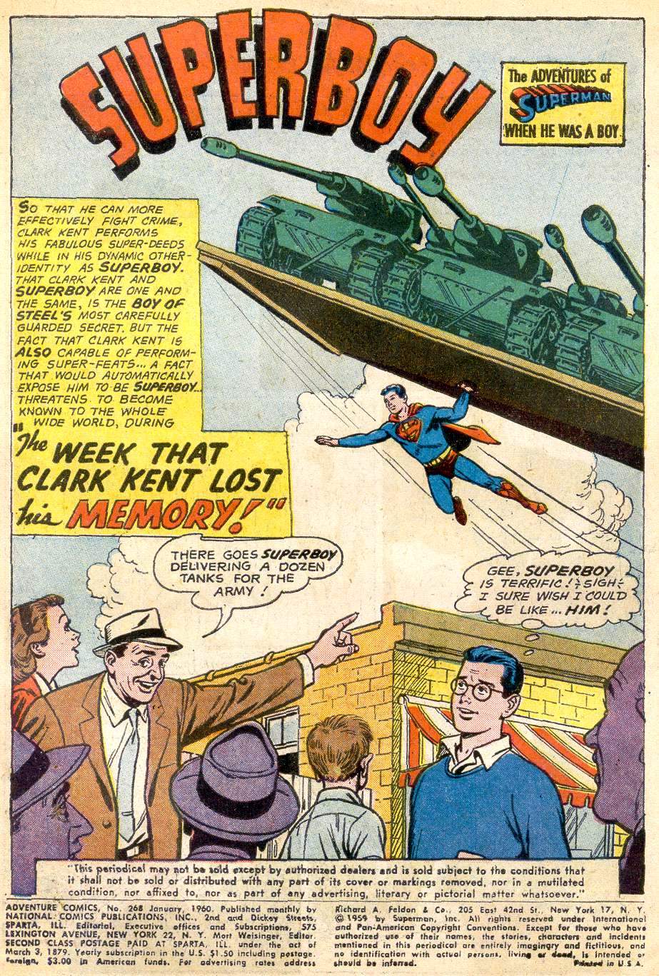 Adventure Comics (1938) issue 268 - Page 3