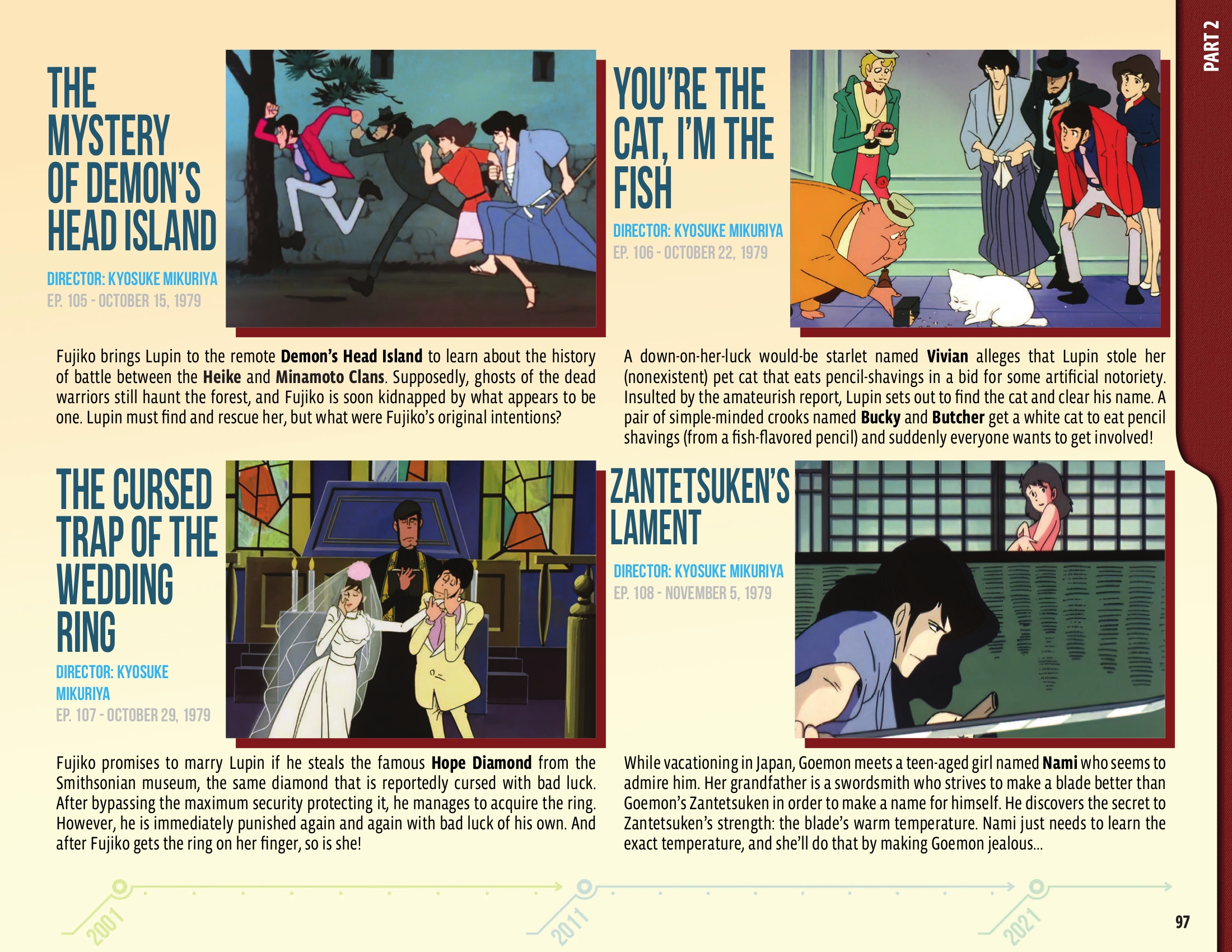 Read online 50 Animated Years of Lupin III comic -  Issue # TPB (Part 1) - 98