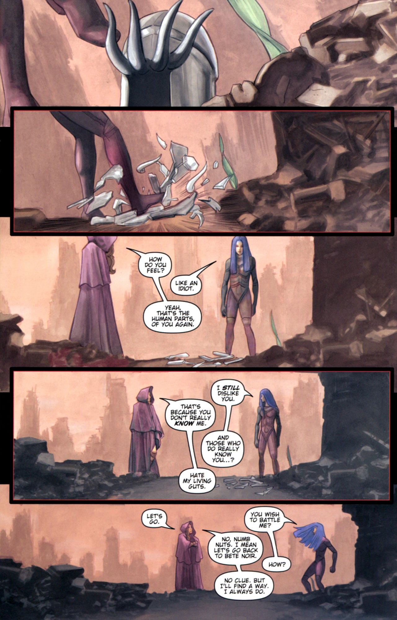 Read online Fallen Angel Reborn comic -  Issue #4 - 24