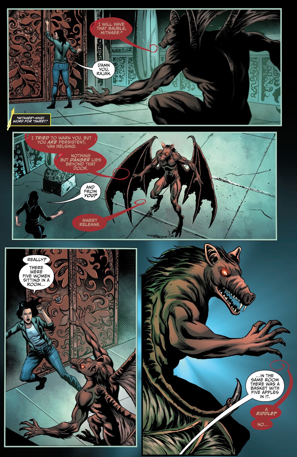 Van Helsing: Sword of Heaven issue 4 - Page 12