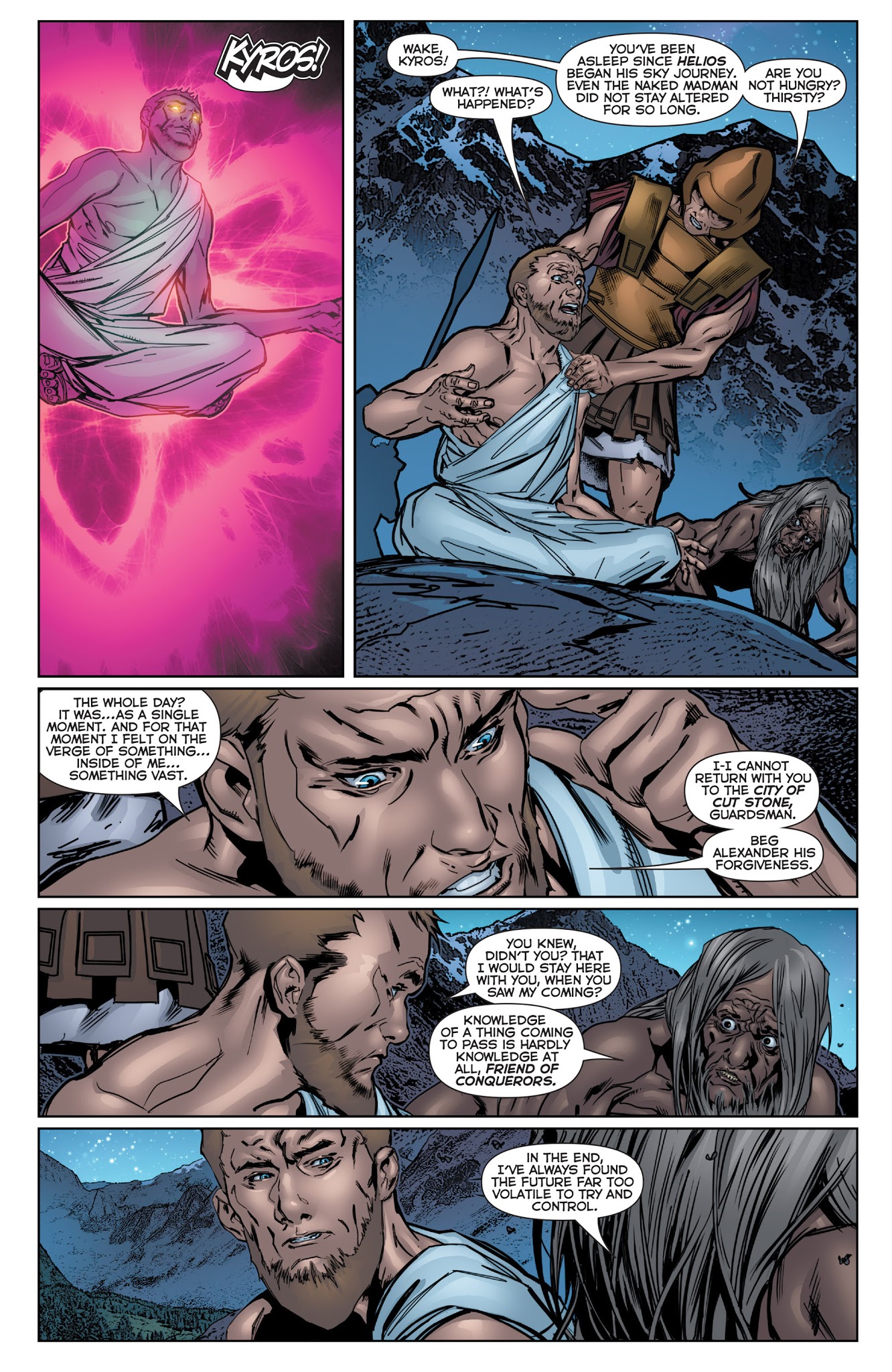 Read online Harbinger: Bleeding Monk comic -  Issue # Full - 12