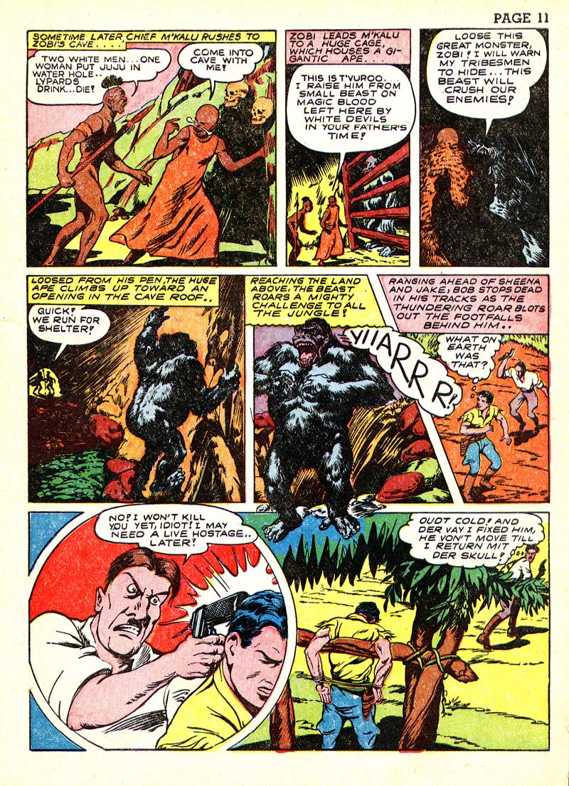 Read online Sheena, Queen of the Jungle (1942) comic -  Issue #3 - 14