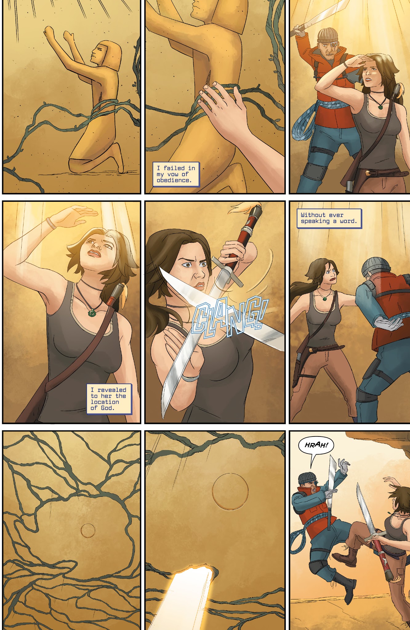 Read online Tomb Raider: Survivor's Crusade comic -  Issue #4 - 15