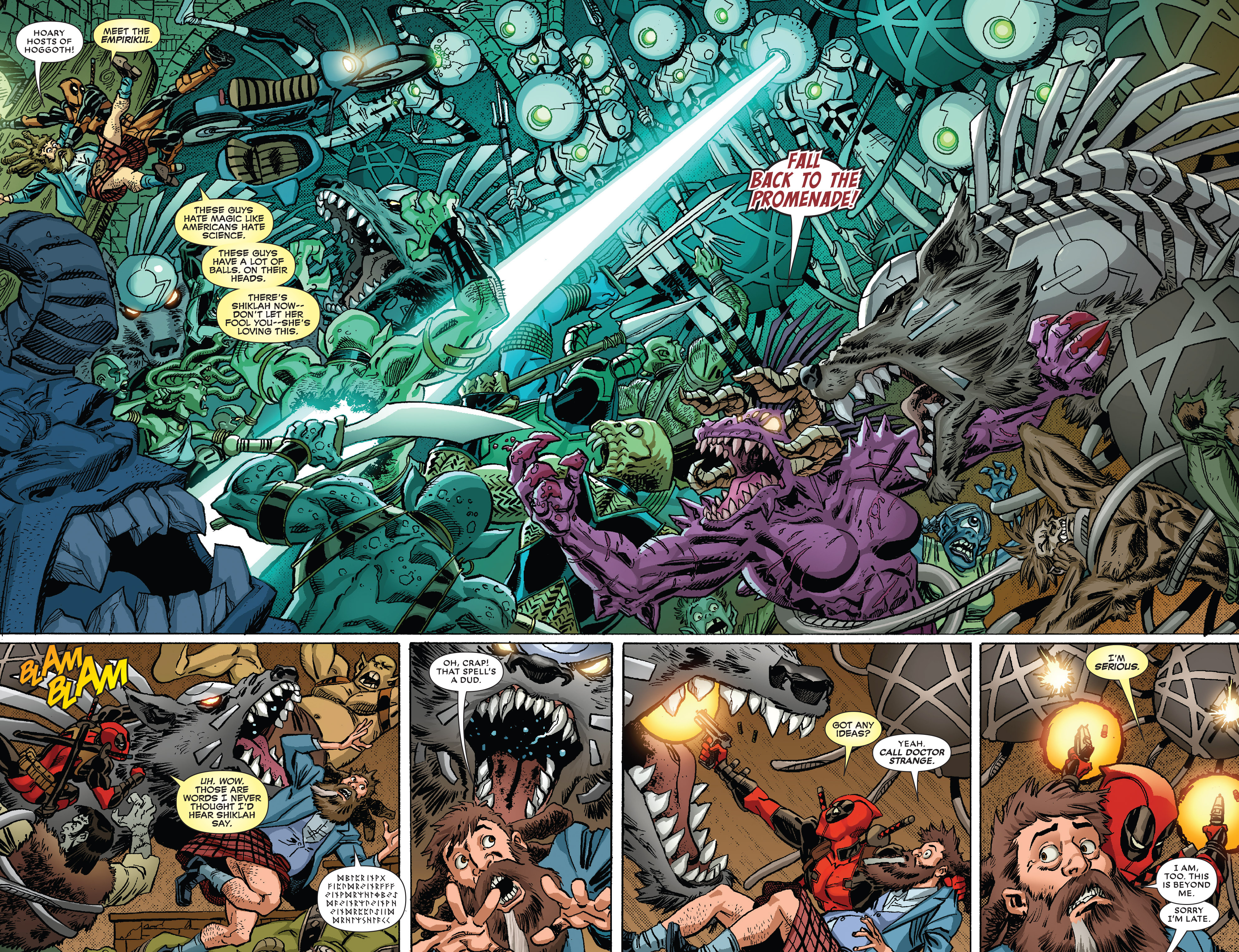 Read online Deadpool: Last Days of Magic comic -  Issue #1 - 6