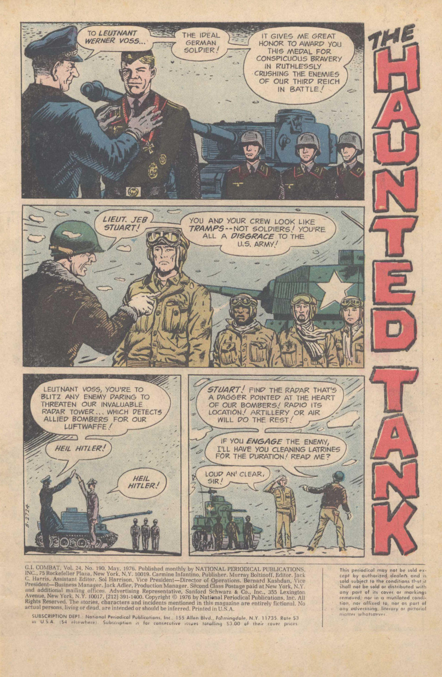 Read online G.I. Combat (1952) comic -  Issue #190 - 3