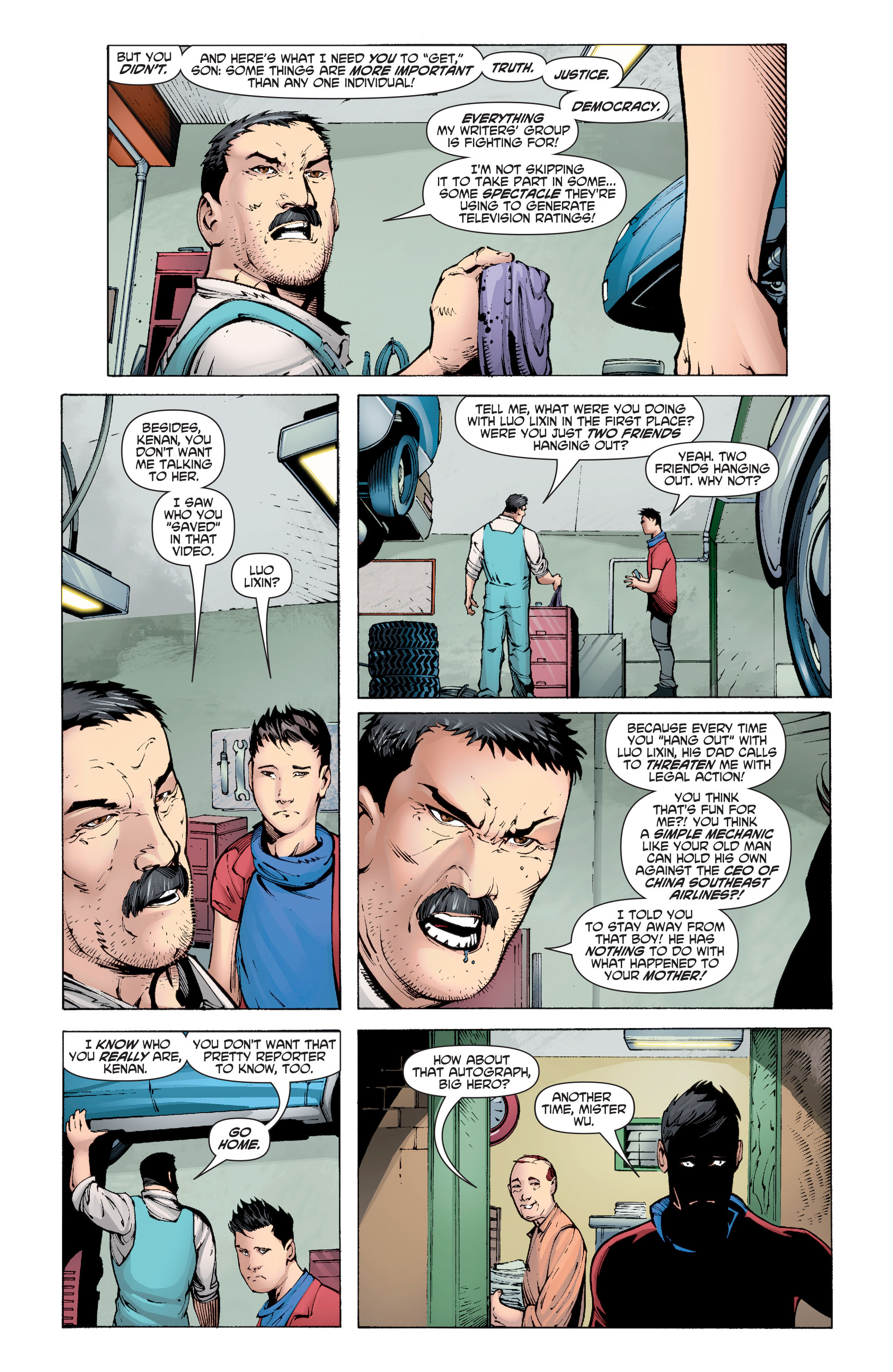 Read online New Super-Man comic -  Issue #1 - 15