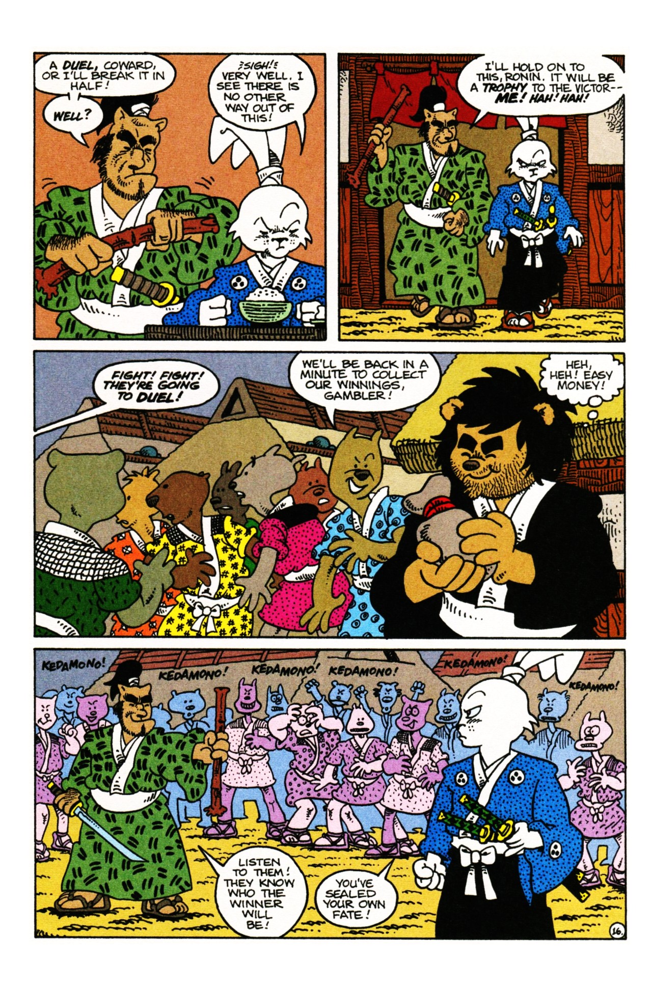 Read online Usagi Yojimbo (1993) comic -  Issue #8 - 17