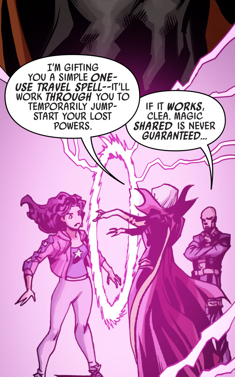 Read online Strange Tales: Clea, Wong & America Infinity Comic comic -  Issue # Full - 18
