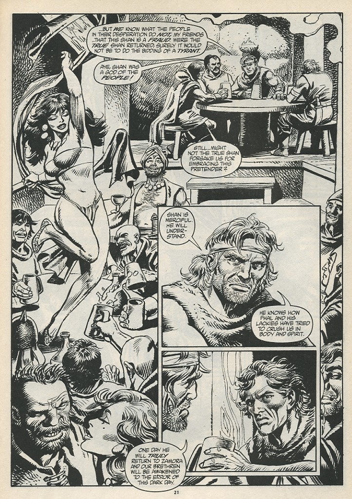 The Savage Sword Of Conan issue 181 - Page 23