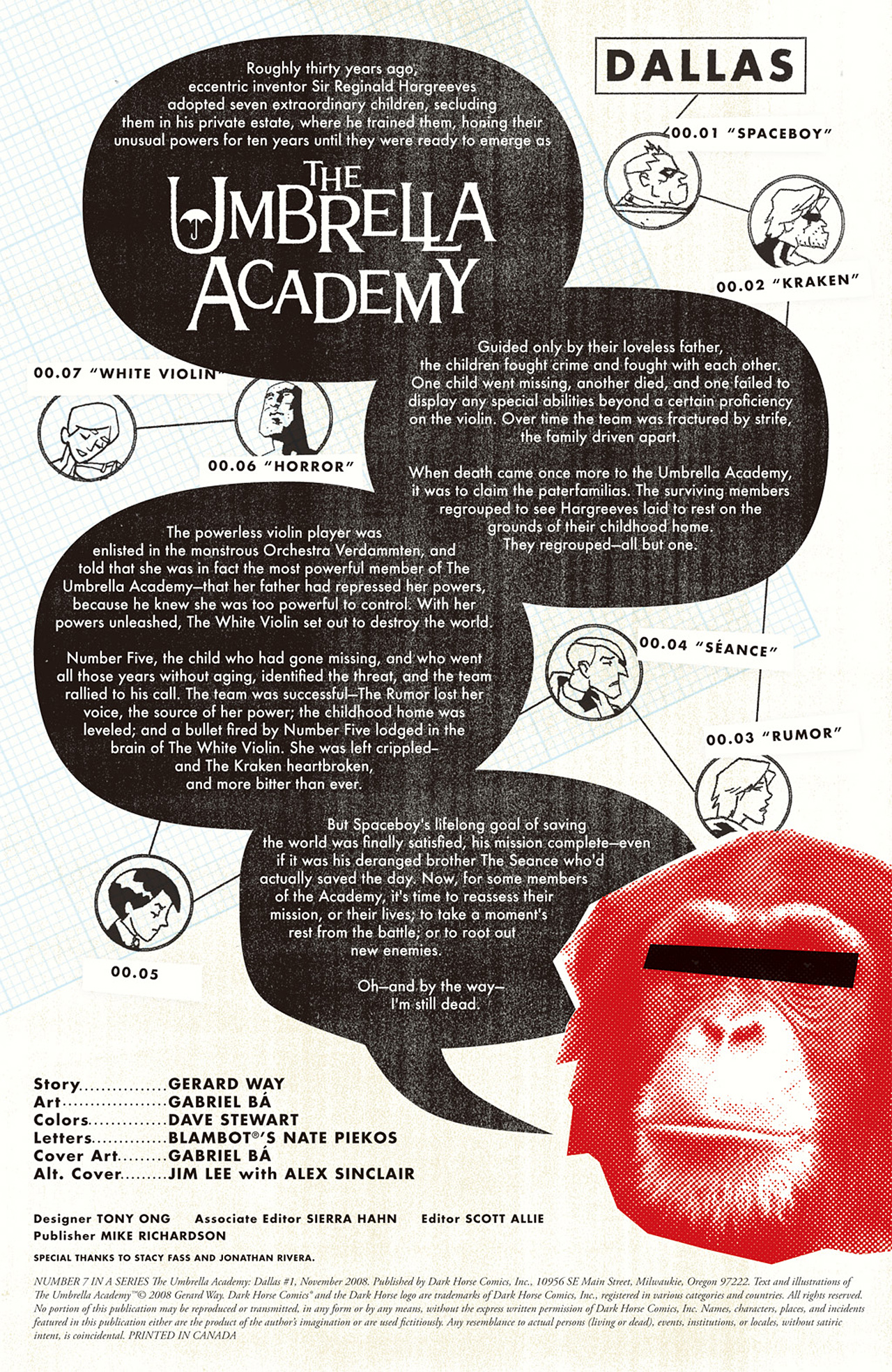 Read online The Umbrella Academy: Dallas comic -  Issue #1 - 3