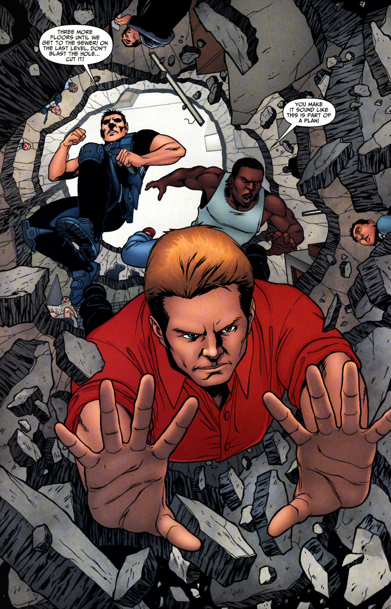 Read online Push comic -  Issue #4 - 6