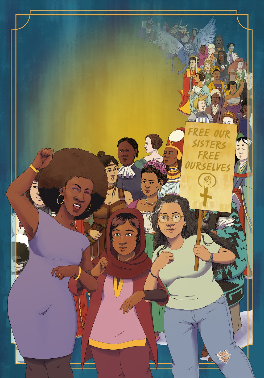 Amazons, Abolitionists, and Activists: A Graphic History of Women's Fight for Their Rights issue TPB (Part 1) - Page 4