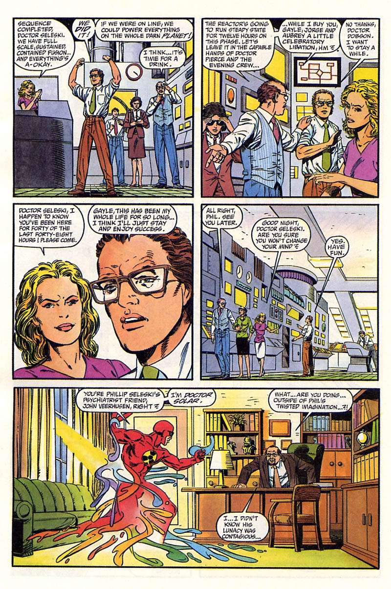 Read online Solar, Man of the Atom comic -  Issue #4 - 8
