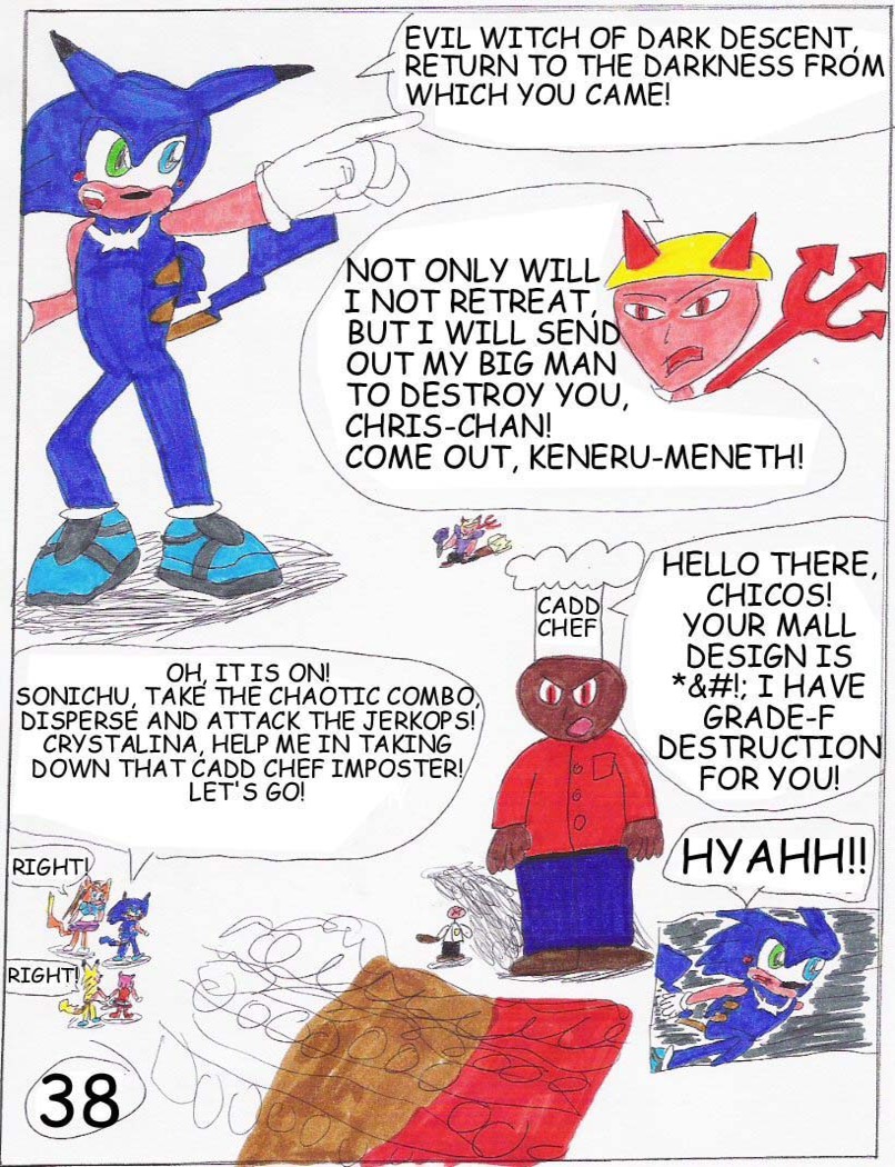 Read online Sonichu comic -  Issue #5 - 41