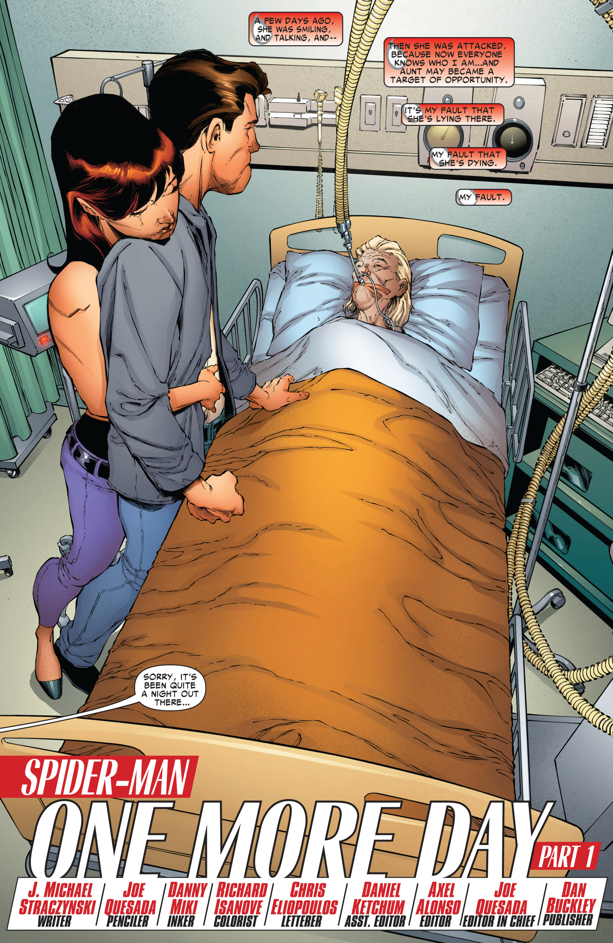 Read online Spider-Man: One More Day comic -  Issue # Full - 6