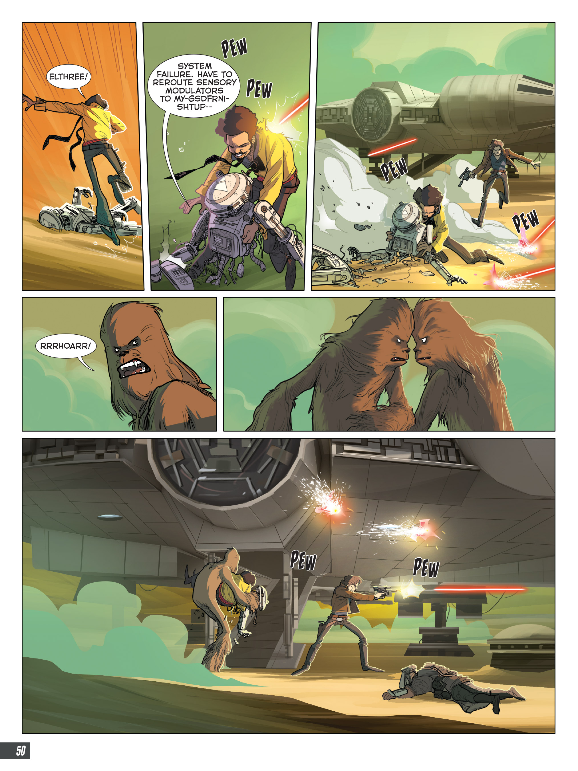 Read online Star Wars: Solo Graphic Novel Adaptation comic -  Issue # TPB - 49