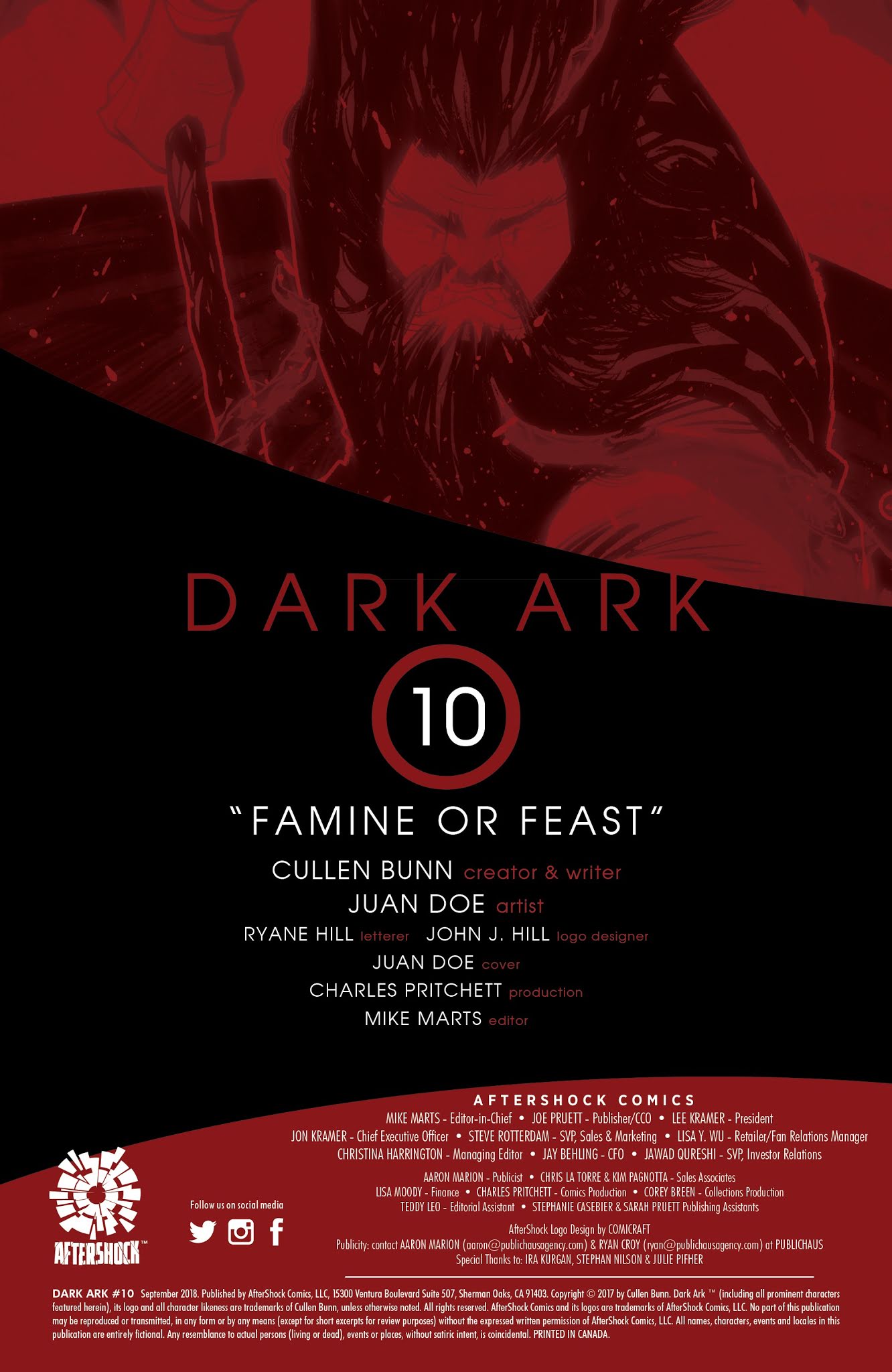 Read online Dark Ark comic -  Issue #10 - 2