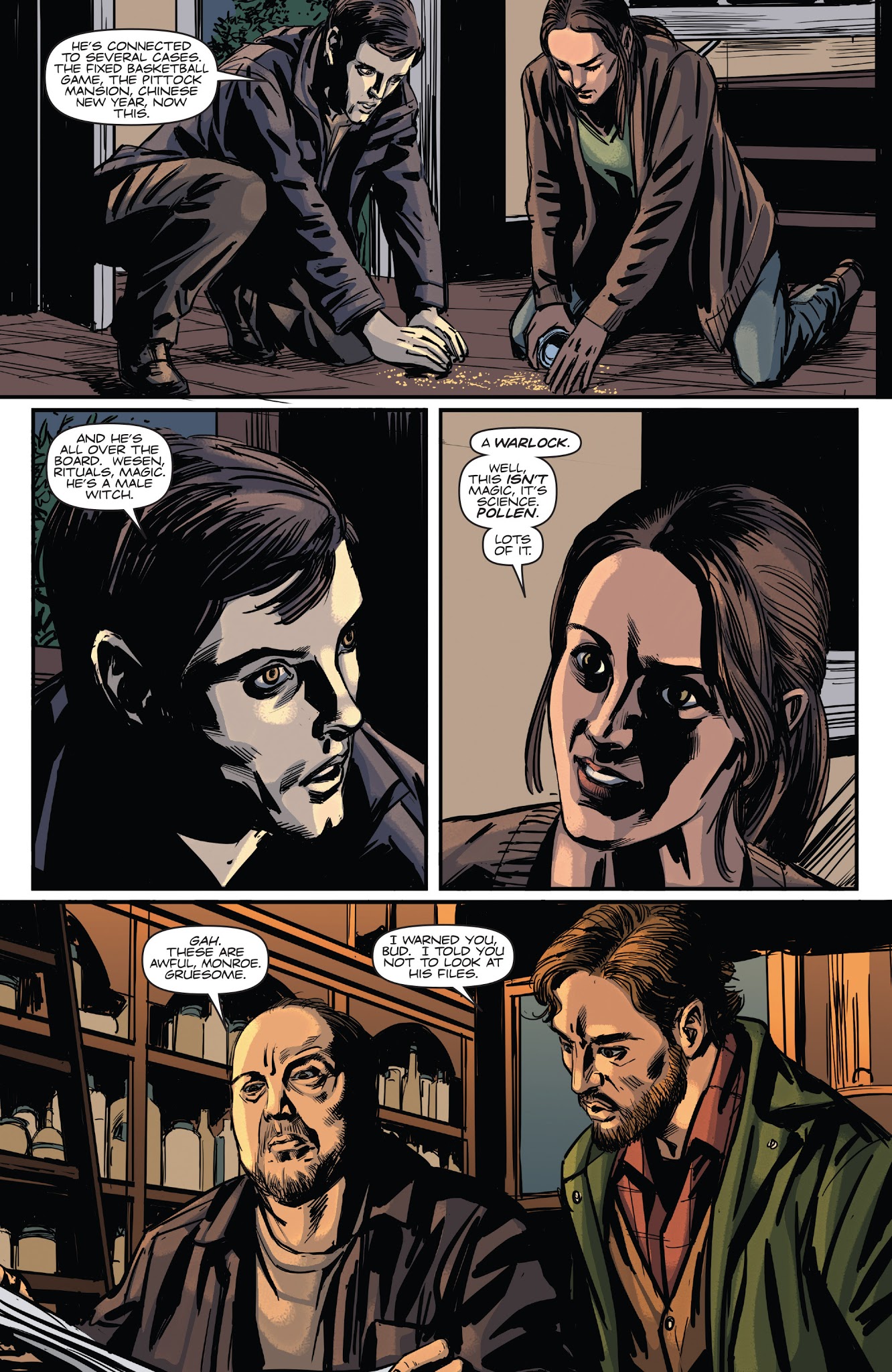 Read online Grimm: The Warlock comic -  Issue #4 - 12