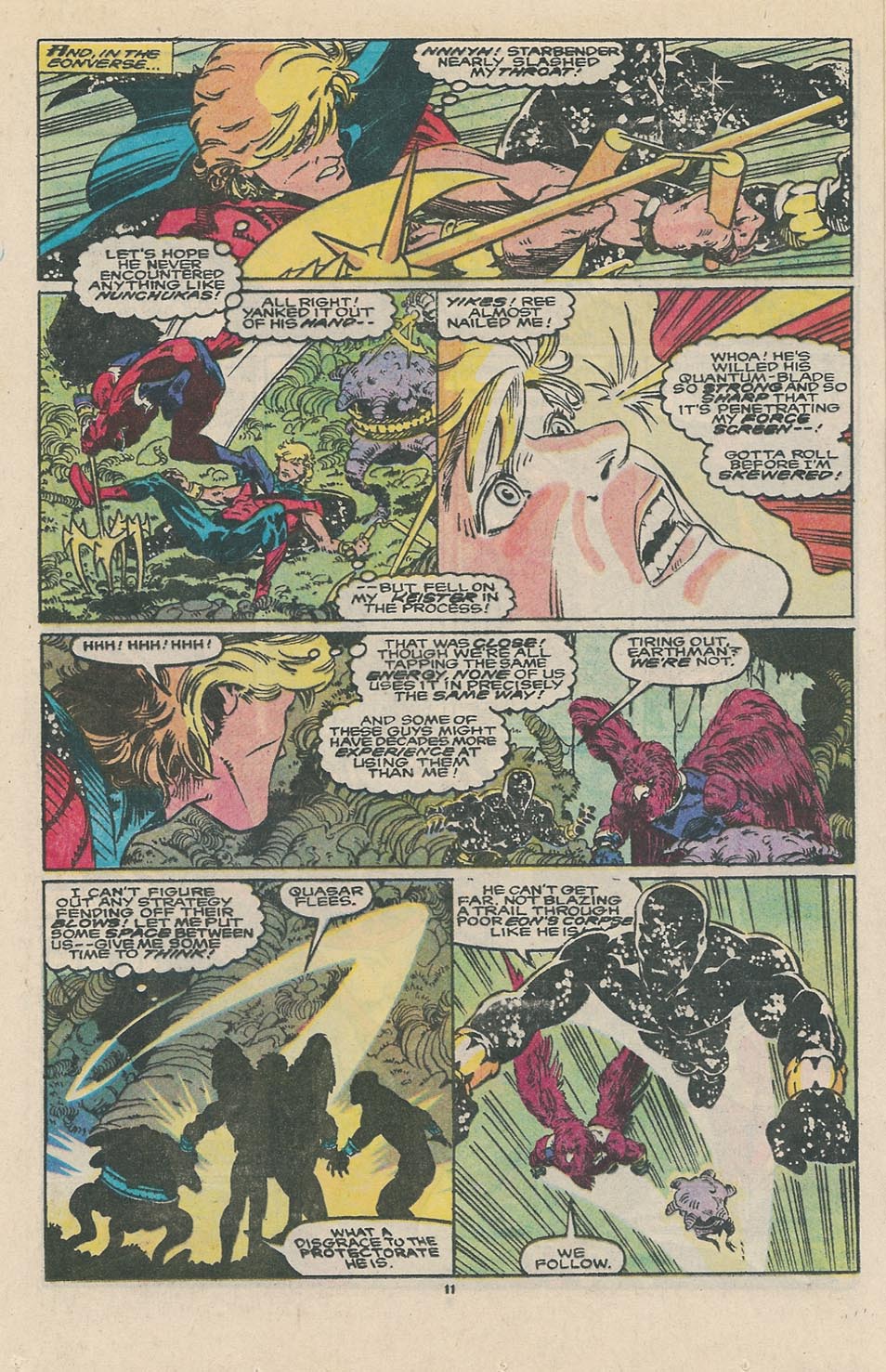 Read online Quasar comic -  Issue #27 - 9