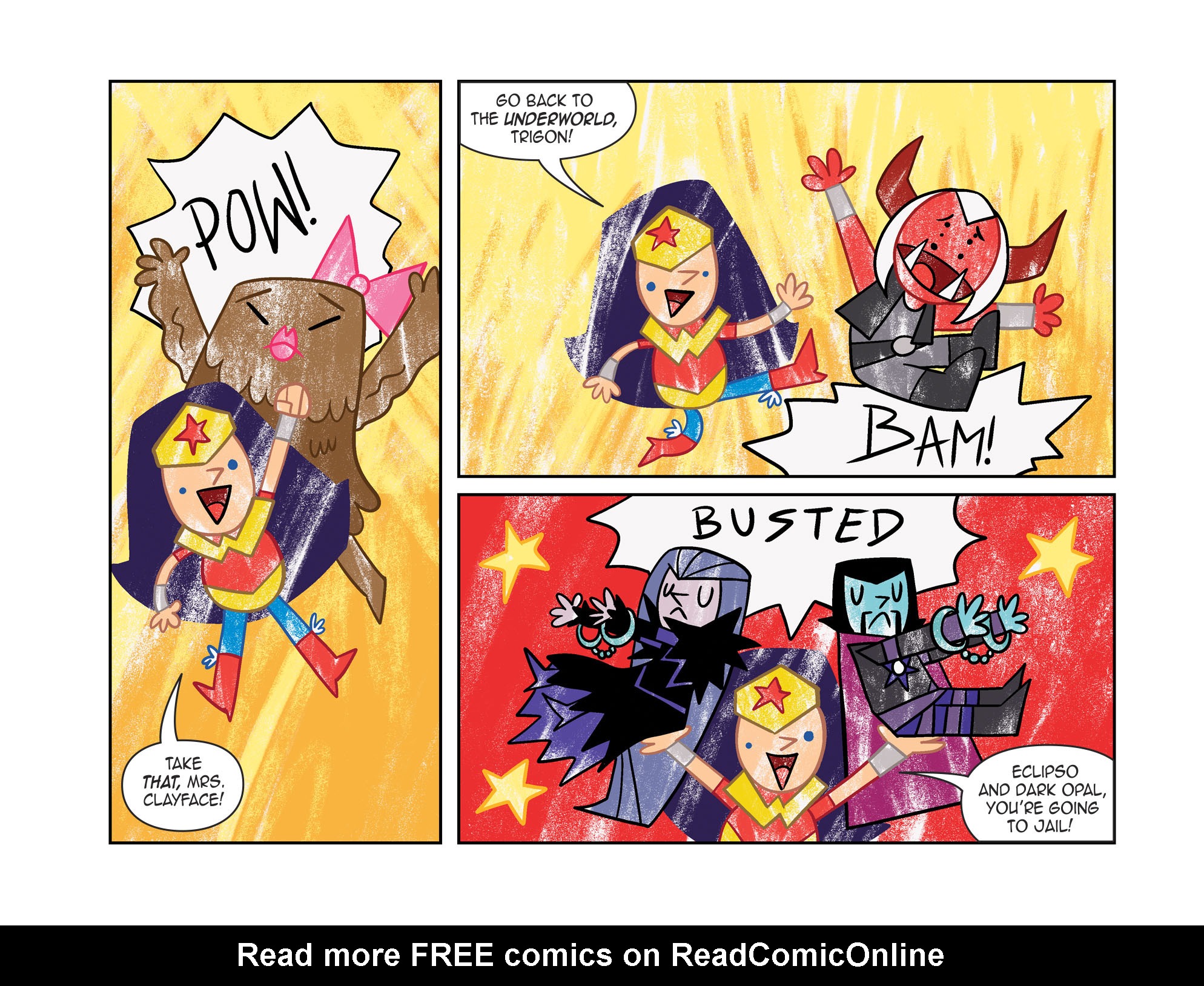 Read online DC Super Hero Girls: Out of the Bottle comic -  Issue #3 - 7