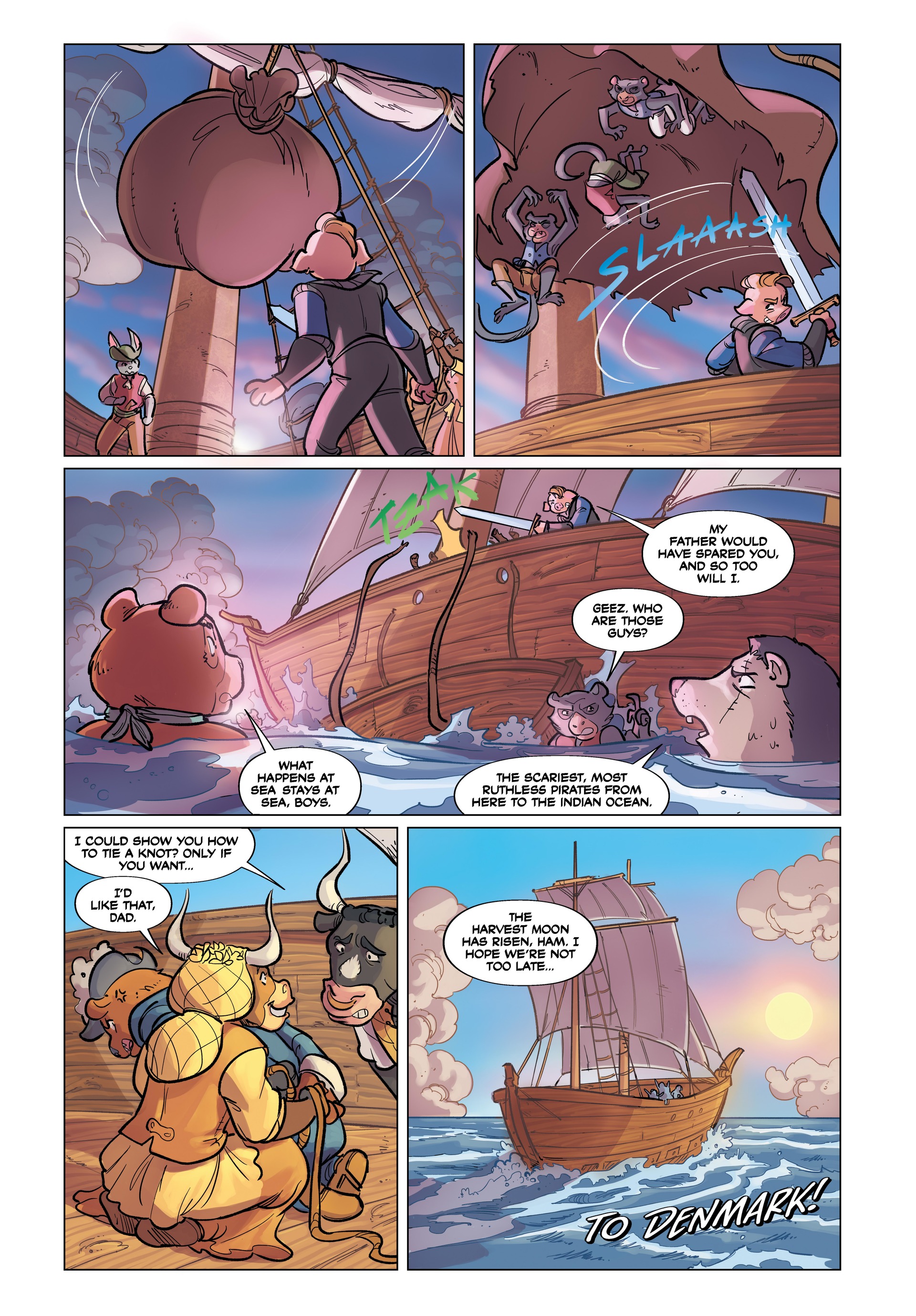 Read online Ham-let: A Shakespearean Mash-up comic -  Issue # Full - 45
