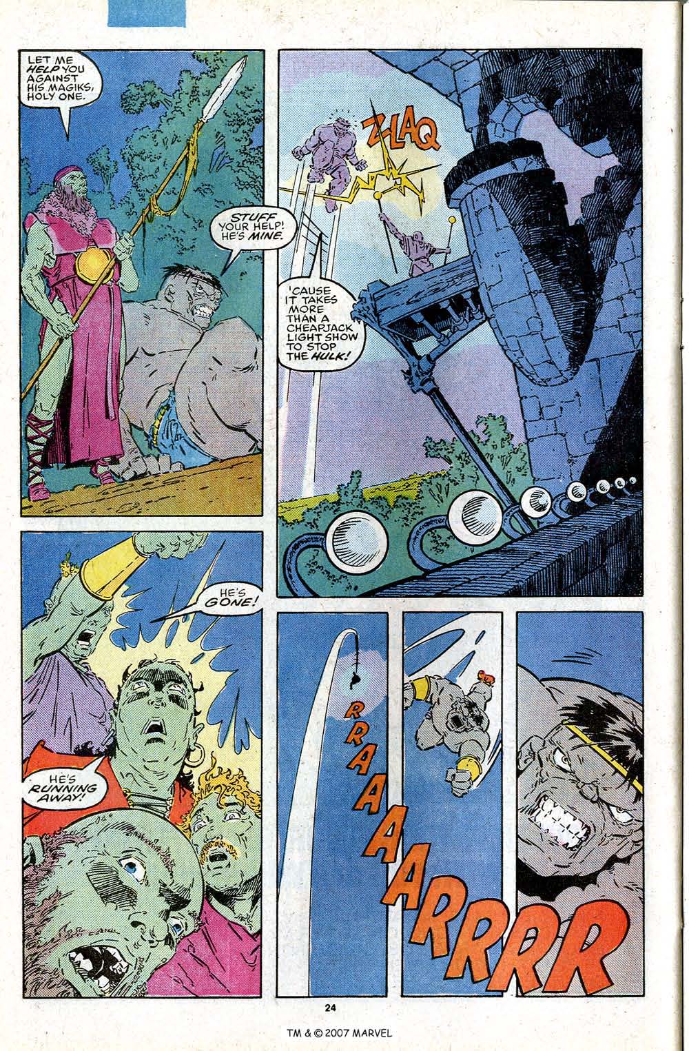 Read online The Incredible Hulk (1968) comic -  Issue #352 - 26
