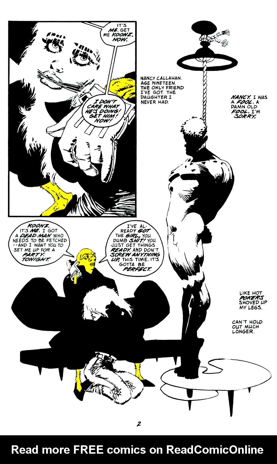 Read online Sin City: That Yellow Bastard comic -  Issue #6 - 3