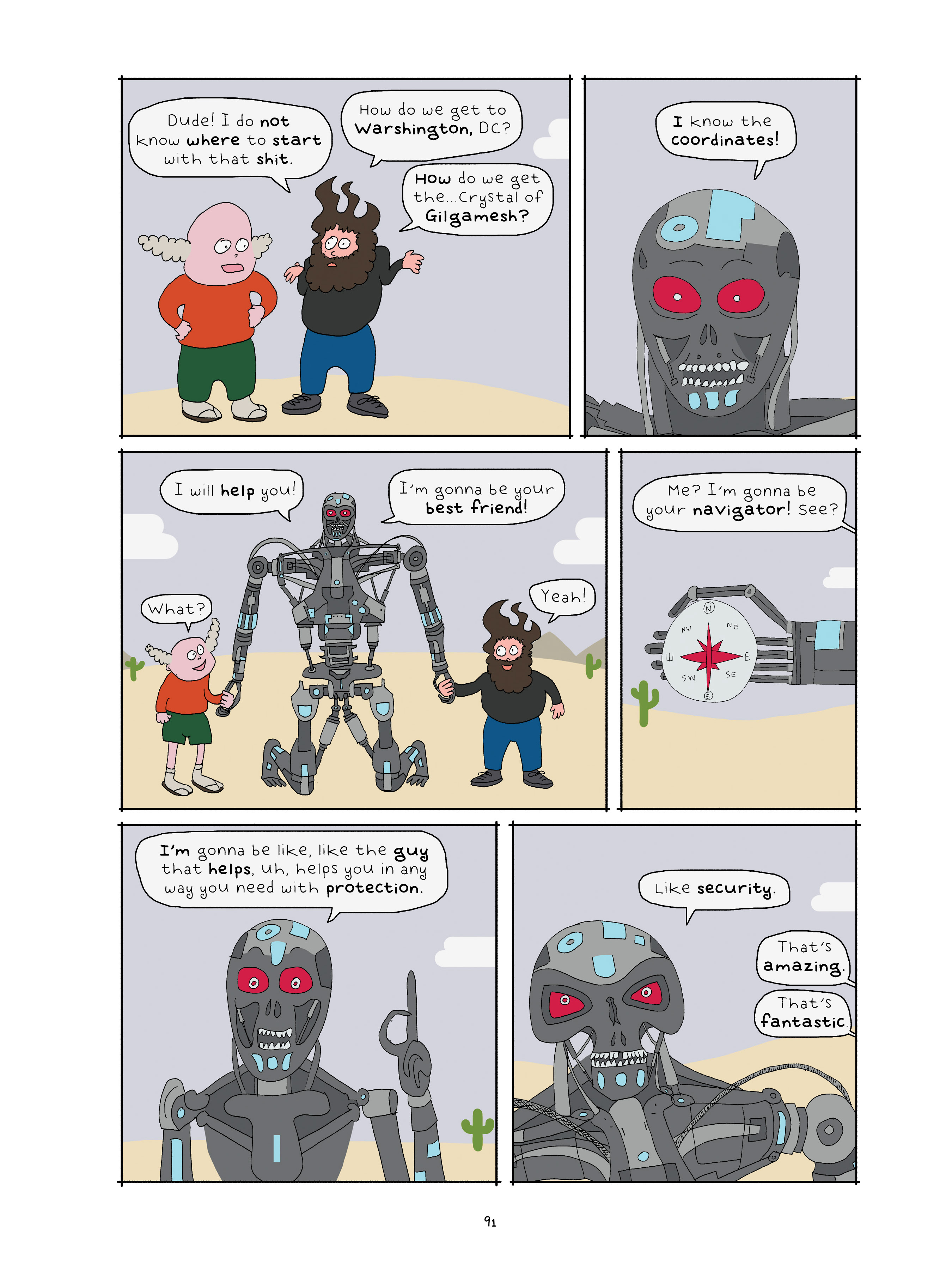 Read online Post-Apocalypto comic -  Issue # TPB (Part 1) - 91