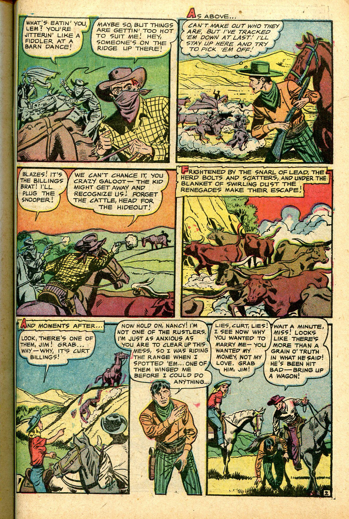 Read online Cowgirl Romances (1950) comic -  Issue #7 - 27