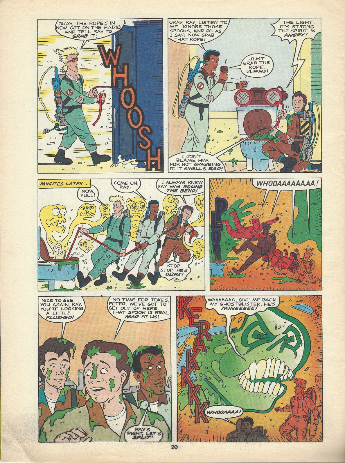 Read online The Real Ghostbusters comic -  Issue #49 - 20