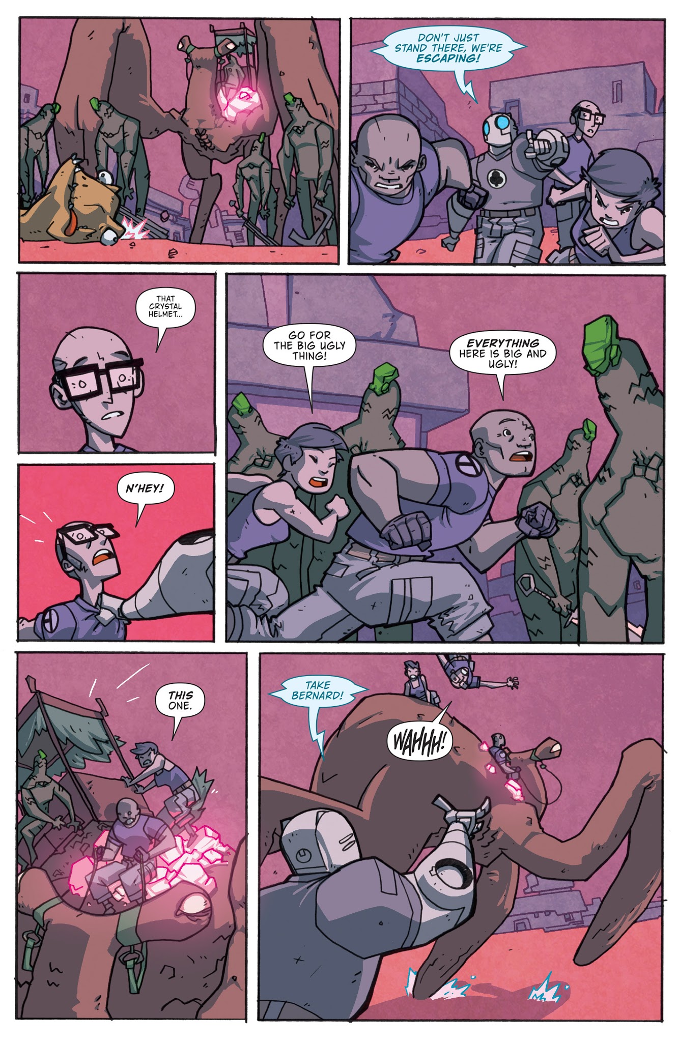 Read online Atomic Robo and the Savage Sword of Dr. Dinosaur comic -  Issue #2 - 16