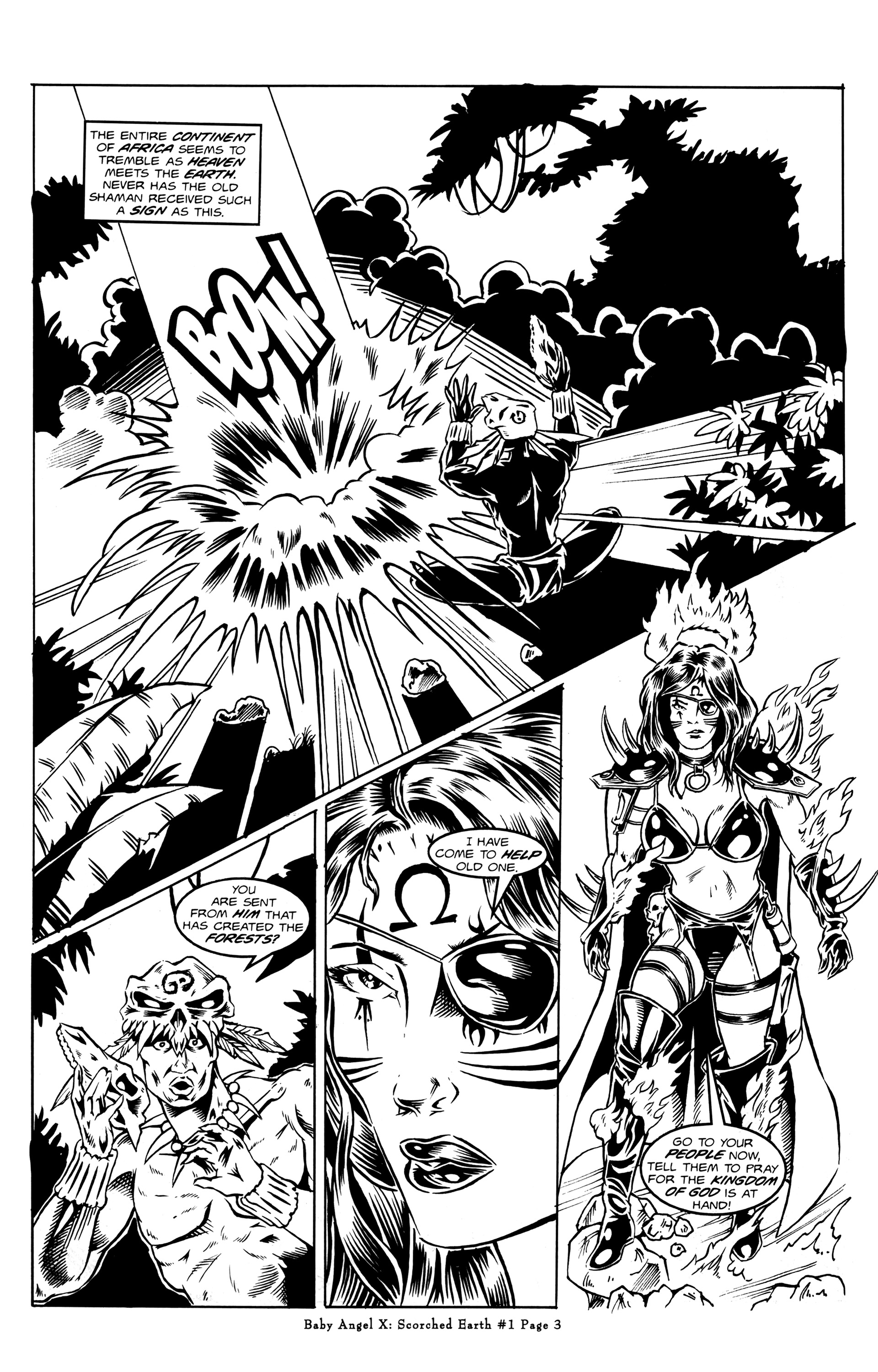 Read online Baby Angel X: Scorched Earth comic -  Issue #1 - 5