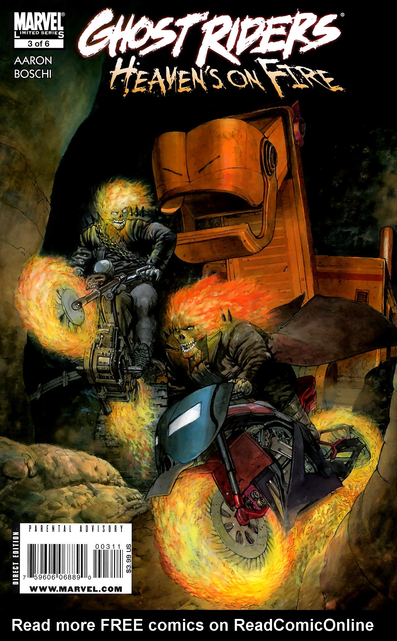 Read online Ghost Riders: Heaven's on Fire comic -  Issue #3 - 1
