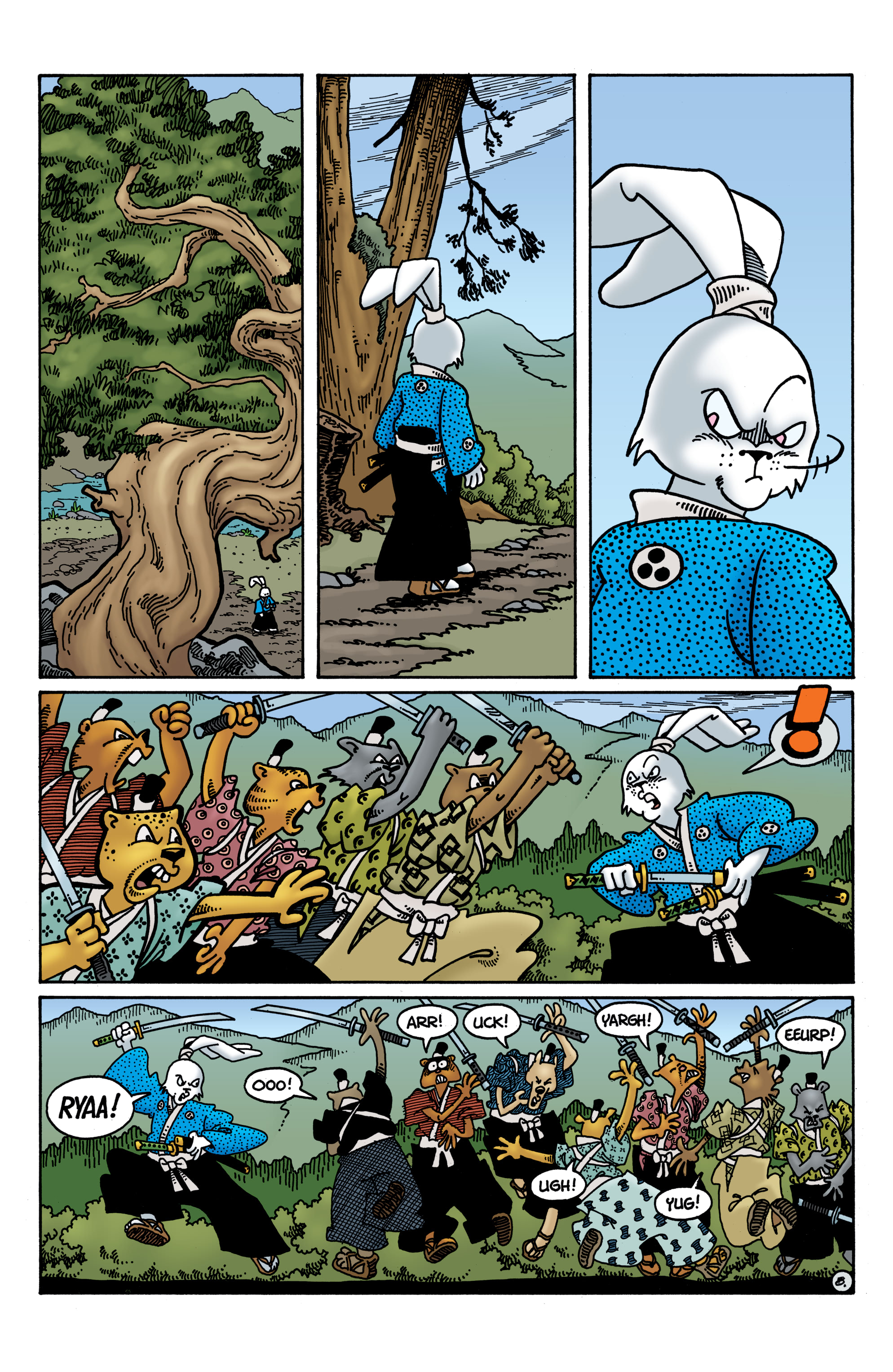 Read online Usagi Yojimbo: Lone Goat and Kid comic -  Issue #6 - 10