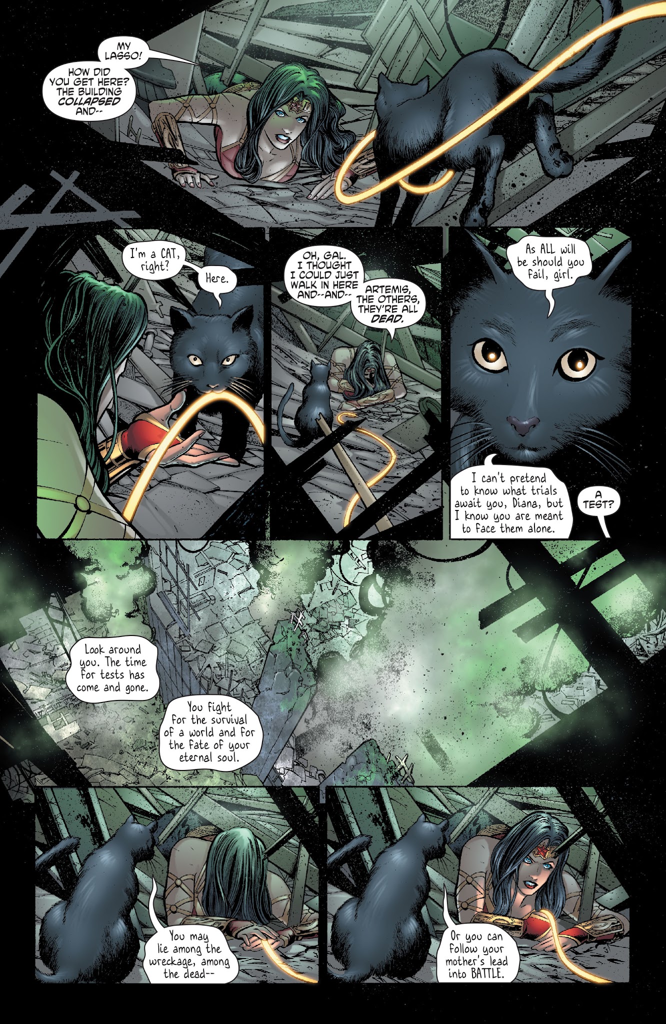 Read online Wonder Woman: Odyssey comic -  Issue # TPB 2 - 122