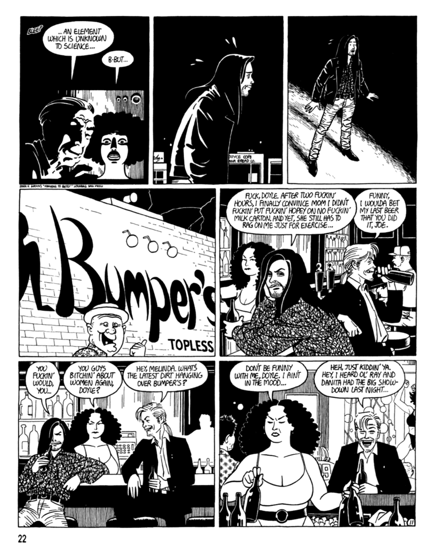 Read online Love and Rockets (1982) comic -  Issue #36 - 24