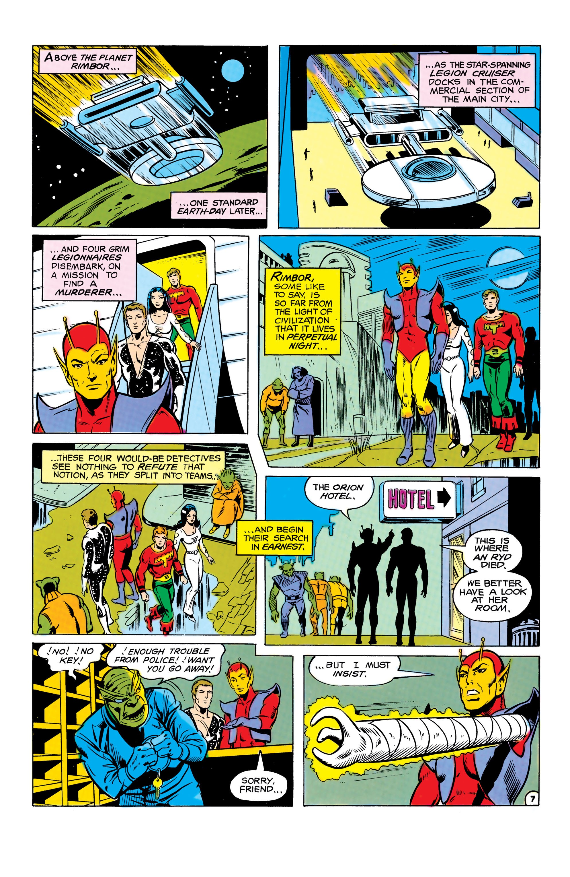 Read online Legion of Super-Heroes (1980) comic -  Issue #273 - 8