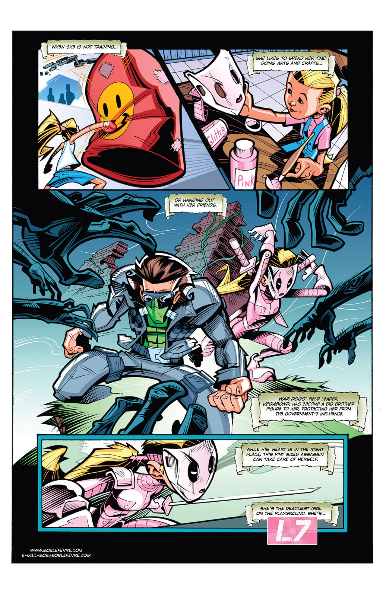 Read online Avengelyne (2011) comic -  Issue #8 - 25