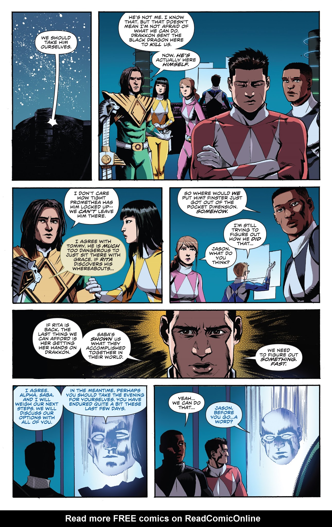 Read online Mighty Morphin Power Rangers comic -  Issue #24 - 17